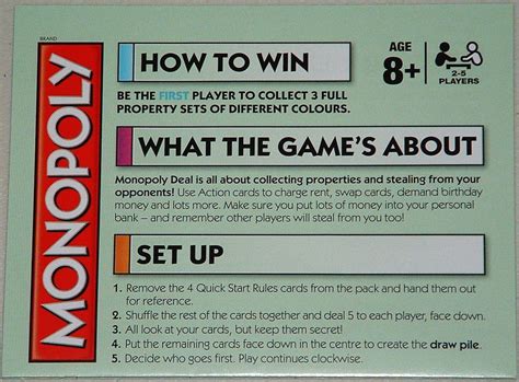monopoly jackpot instructions